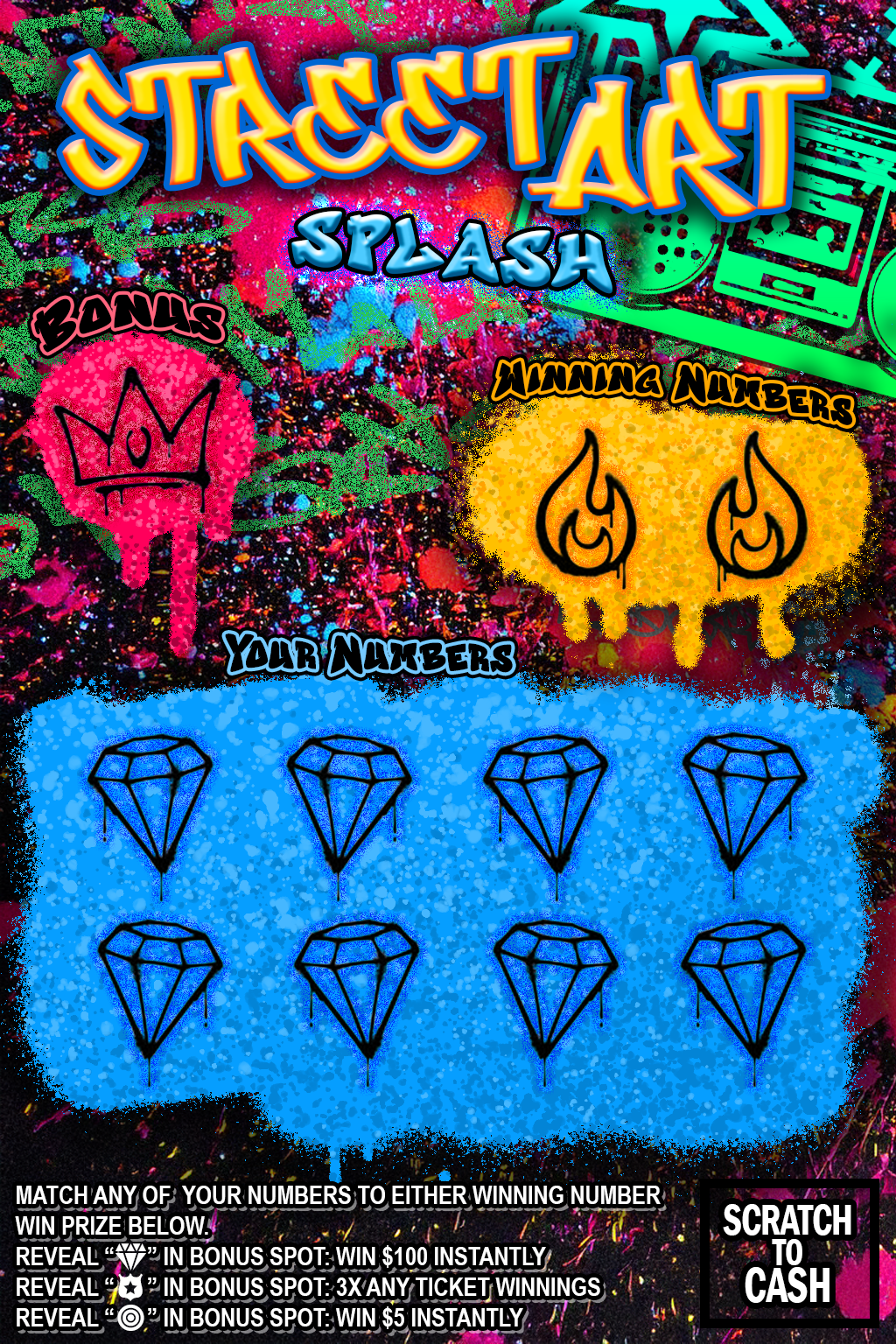 Street Art Splash full game screenshot